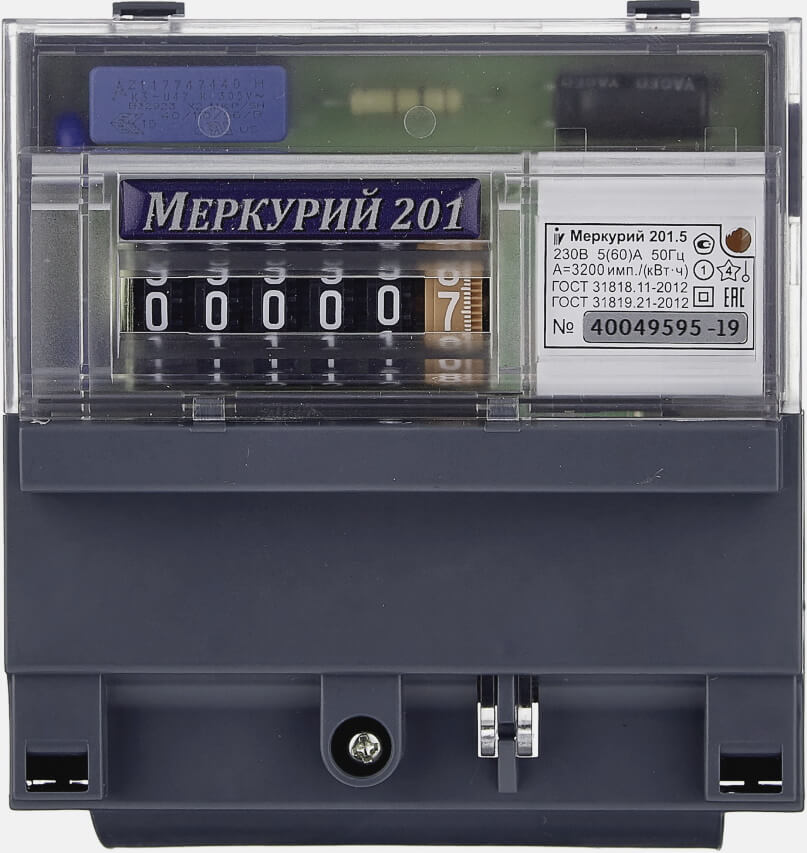 Электросчетчик для квартиры INCOTEX Меркурий 201.5