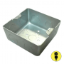 Коробка для люков LUK/2 (AL, BR) Ecoplast BOX/2S в пол, металлическая для заливки в бетон