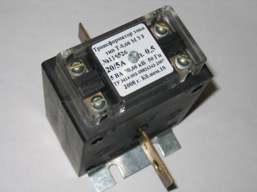 Трансформаторы тока Т-0,66 И ТШ-0,66