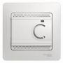 Терморегулятор для теплого пола, Белый, серия Glossa, Schneider Electric