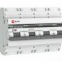 Автоматический выключатель EKF PROxima ВА 47-100 4P, 50А, C, 10kA, SQ mcb47100-4-50C-pro