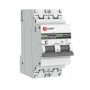 Автоматический выключатель EKF PROxima ВА 47-63, 2P, 6А, 6кА, SQ mcb4763-6-2-06C-pro