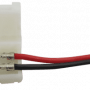 Коннектор для ленты 3528 для подключения к БП (ширина 8 мм,длина провода 15 см )