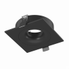 Корпус светильника потолочный встраиваемый  наклонно-поворотный, COMBO-2S1-BL, Черный, IP20