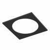 Рамка для серии COMBO 1 квадратная, черная