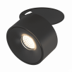 Светильник светодиодный потолочный встраиваемый , серия GW, Черный, 9Вт, IP20, Нейтральный белый (4000К)
