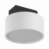 Светильник светодиодный потолочный накладной наклонный, серия IMD, Белый, 7Вт, IP44, Теплый белый (3000К)