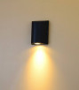 Настенный светильник ZIMA, Черный, 7Вт, 3000K, IP54, LWA0148A-BL-WW