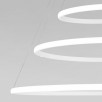 Подвесной светодиодный светильник с пультом управления 90264/3 белый