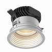 Корпус светильника потолочный встраиваемый  наклонный, COMBO-42-WH, Белый, IP20