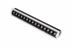 Светильник светодиодный потолочный встраиваемый наклонный, серия DL-UM9, Ч/Б, 18Вт, IP20, Теплый белый (3000К)