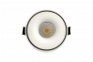 Светильник светодиодный потолочный встраиваемый наклонно-поворотный, серия I, Белый, 15Вт, IP20, Теплый белый (3000К)