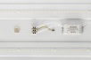 Светильник светодиодный армстронг ARM, Белый, Сталь/оптический поликарбонат призма, Холодный белый (6500K), 40Вт, IP40