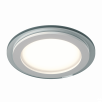 Светильник светодиодный потолочный встраиваемый P, Белый, Сталь/Стекло, Нейтральный белый (4000-4500K), 12Вт, IP20