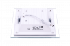 Светильник светодиодный потолочный встраиваемый P, Белый, Сталь/Стекло, Нейтральный белый (4000-4500K), 12Вт, IP20
