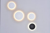 Настенный светильник CIRCUS, Черный, 9Вт, 3000K, IP54, GW-8663L-9-BL-WW