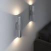 Светильник настенный светодиодный Steel 40119/LED серебро