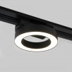 Трековый светодиодный светильник для однофазного шинопровода Spila черный 12W 4200K 85079/01