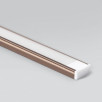 Накладной алюминиевый профиль латунь/белый для светодиодной ленты LL-2-ALP006