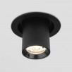 Встраиваемый точечный светодиодный светильник 9917 LED 10W 4200K черный матовый