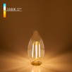 Филаментная светодиодная лампа Свеча" C35 9W 3300K E14 (CW35 прозрачный) BLE1409"