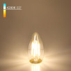 Филаментная светодиодная лампа Свеча" C35 7W 4200K E27 (C35 прозрачный) BLE2736"