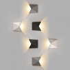 BATTERFLY серый уличный настенный светодиодный светильник 1517 TECHNO