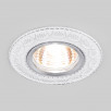 Встраиваемый светильник 7010 MR16 WH/SL белый/серебро