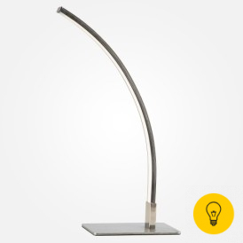 Светодиодная настольная лампа 80401/1 сатин-никель