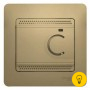 Терморегулятор для теплого пола, Титан, серия Glossa, Schneider Electric