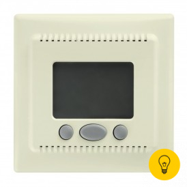 Термостат комнатный программируемый, Бежевый, серия Sedna, Schneider Electric