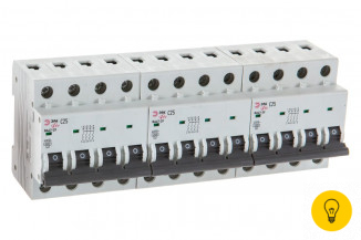 Автоматический выключатель ЭРА NO-900-62 ВА47-29 4P 25А кривая C Б0031783