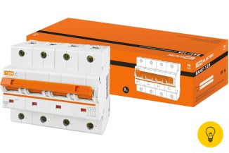 Автоматический выключатель TDM ВА47-125 4Р 125А 15кА С SQ0208-0096