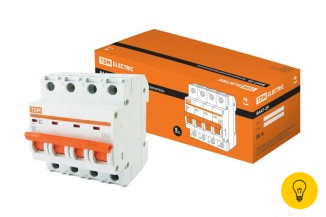 Автоматический выключатель TDM ВА47-29 4Р 20А 4.5кА D SQ0206-0190