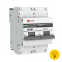 Автоматический выключатель EKF 2P 100А D 10kA ВА 47-100 PROxima SQmcb47100-2-100D-pro