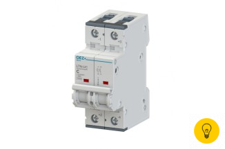 Автоматический выключатель OEZ для постоянного тока DC серия LTN-UC, 2p, 16А, кривая C, 10кА, PI: LTN-UC-16C-2 41867