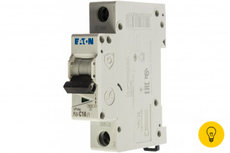 Автоматический модульный выключатель EATON 1п C 16А 6кА PL6-C16/1 286533