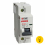 Автоматический выключатель EKF, 1P, 80А, 10kA, ВА47-100 SQmcb47100-1-80D