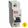 Автоматический выключатель EKF ВА 47-100, 1P 10А 10kA SQmcb47100-1-10D