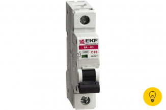 Автоматический выключатель EKF ВА-63, 1P 4А 10kA SQ elr-1-04