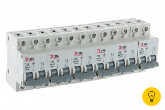Автоматический выключатель ЭРА SIMPLE ВА 47-29 2P 10А C 4,5кА Б0039228