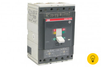 Автоматический трехполюсный выключатель ABB ВА-400А, 36кА, Tmax5N, PR221DS-LS/I, In=400А F F 1SDA054317R1