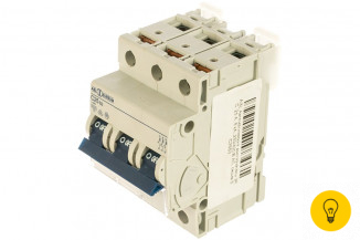 Автоматический выключатель ABL 3P, C, 25 A, 6 кА, 230/400 В AC, серия S C25S3