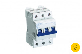 Автоматический выключатель ABL 3P, D, 4 А, 10 кА, 230/400 В AC, серия Т D4T3