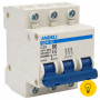 Автоматический выключатель ANDELI DZ47-63/3P 20A 4.5kA х-ка C ADL01-093