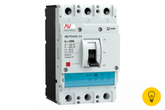 Автоматический выключатель EKF AV POWER-2/3, 250А, 50kA, ETU2.0, SQ mccb-23-250-2.0-av