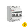 Автоматический выключатель EKF PROxima ВА 47-63, 3P, 3А, 4,5kA SQmcb4763-3-03D-pro