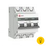 Автоматический выключатель EKF PROxima, ВА 47-63, 3P, 40А, B, 6кА, SQ mcb4763-6-3-40B-pro