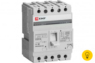 Автоматический трехполюсный выключатель EKF ВА-99/160 16А 35кА РЭ1600А mccb99-160-16