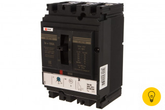 Автоматический выключатель EKF ВА-100А 36кА ВА-99С/160 3 полюса mccb99C-160-100
